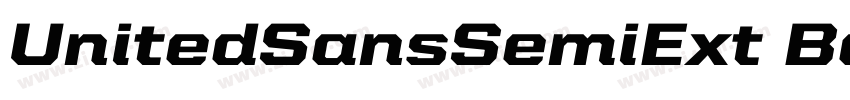 UnitedSansSemiExt Bo字体转换